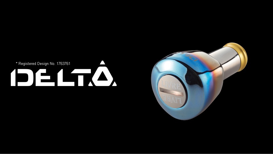 LIVRE DELTA titanium handle knob