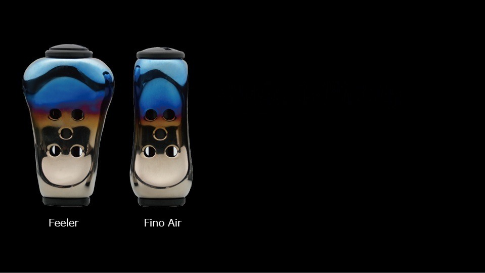 LIVRE Feeler titanium handle knob: a difference of only 0.8g