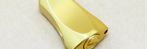 YUMEYA Aluminium Sensitive Handle Knob GOLD
