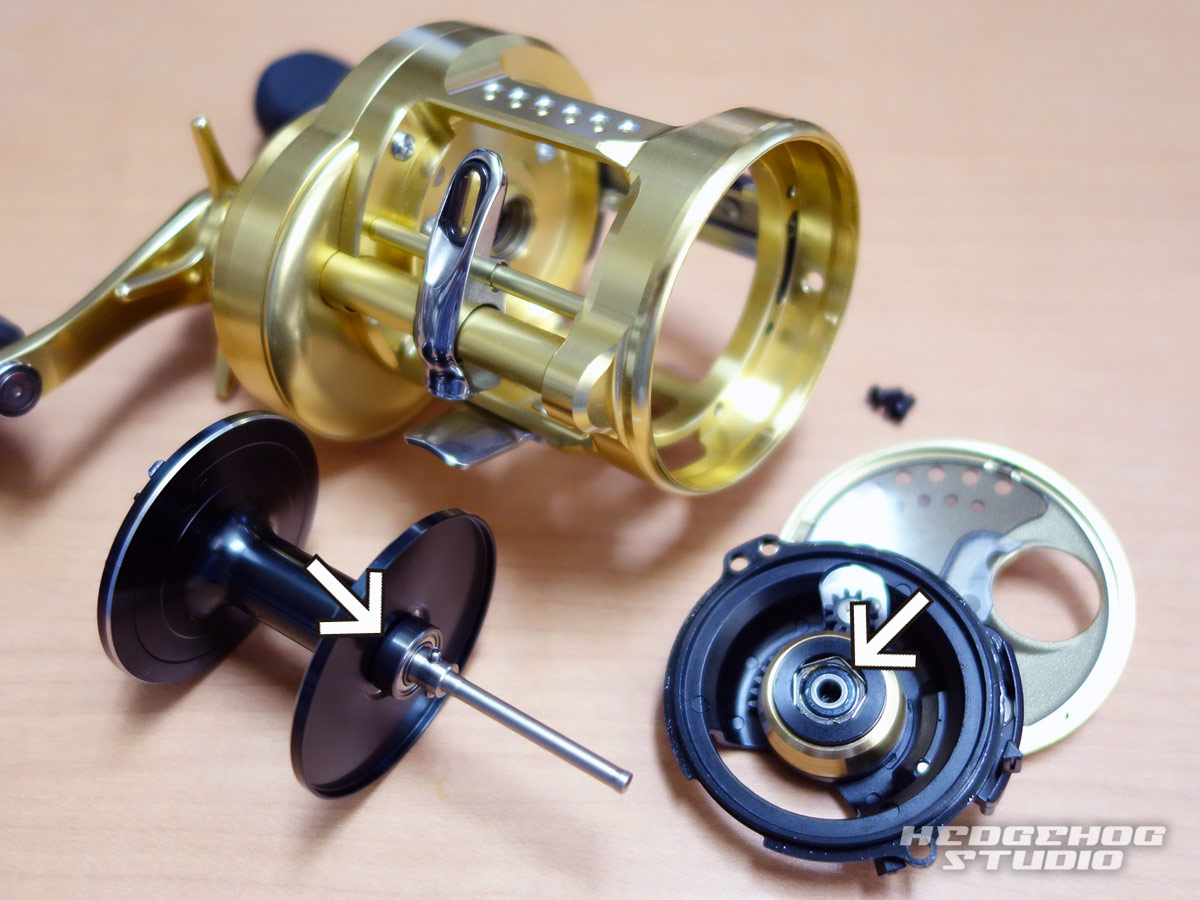 Bearing Exchange Method Of Shimano 15 Calcutta Conquest 300 400 Hedgehog Studio