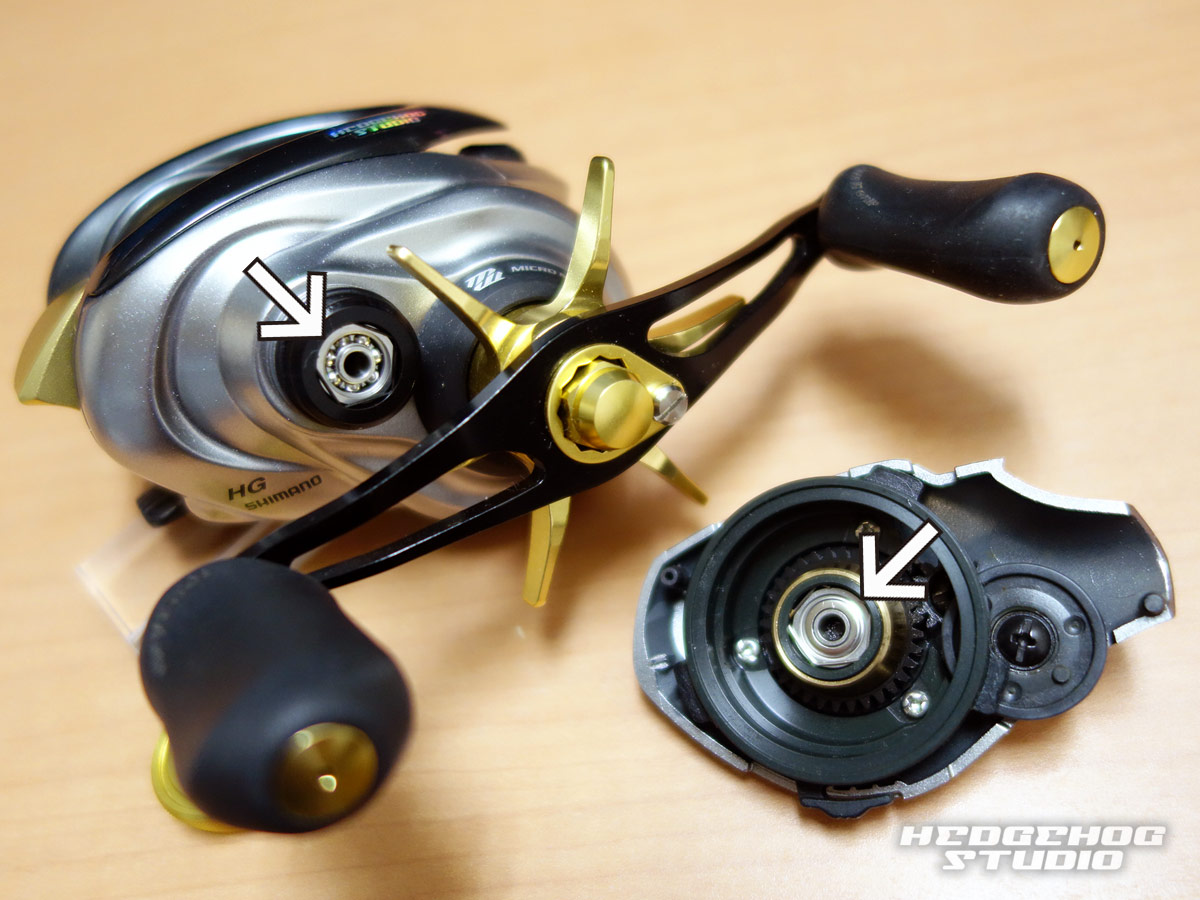 Standard SHIMANO Bait Reel Bearing Replacement Procedure