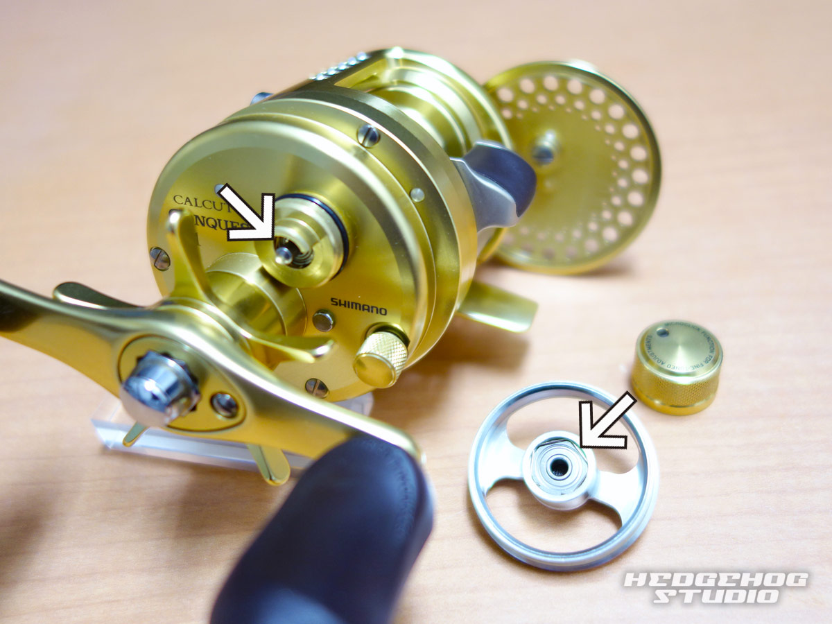 How to replace the bearing of CALCUTTA CONQUEST 50 series