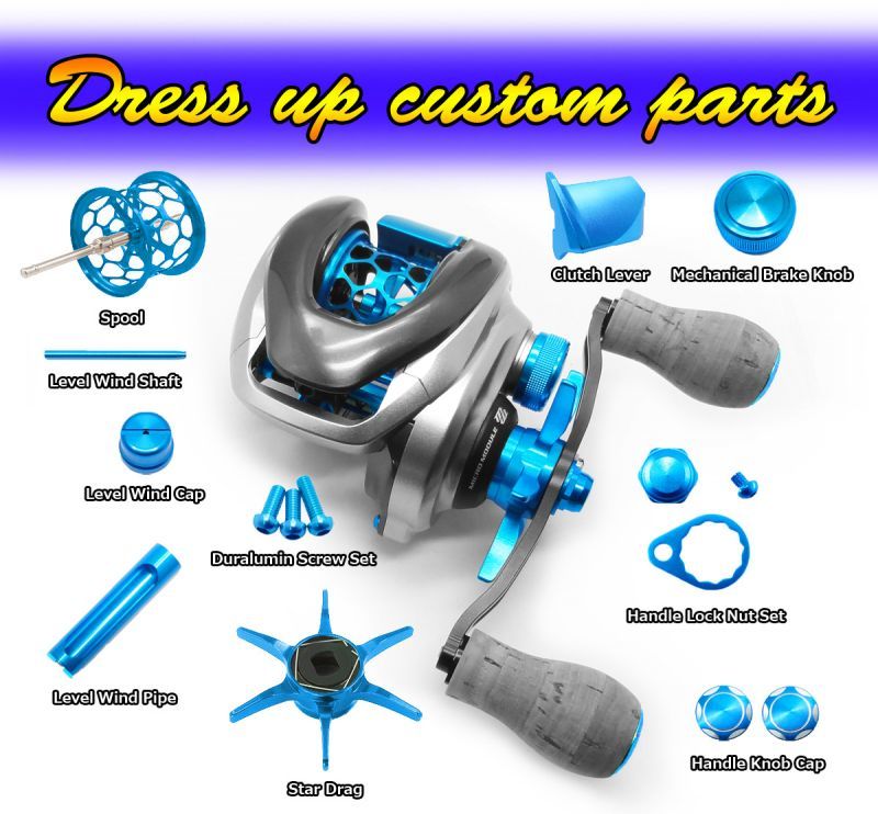 Dress Up Custom Reel Parts JDM