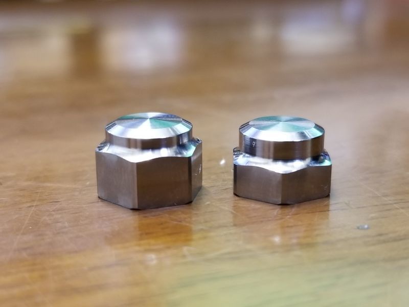 カケヅカデザインワークス】チタン製 ハンドルロックナット 単品(M7・M8)