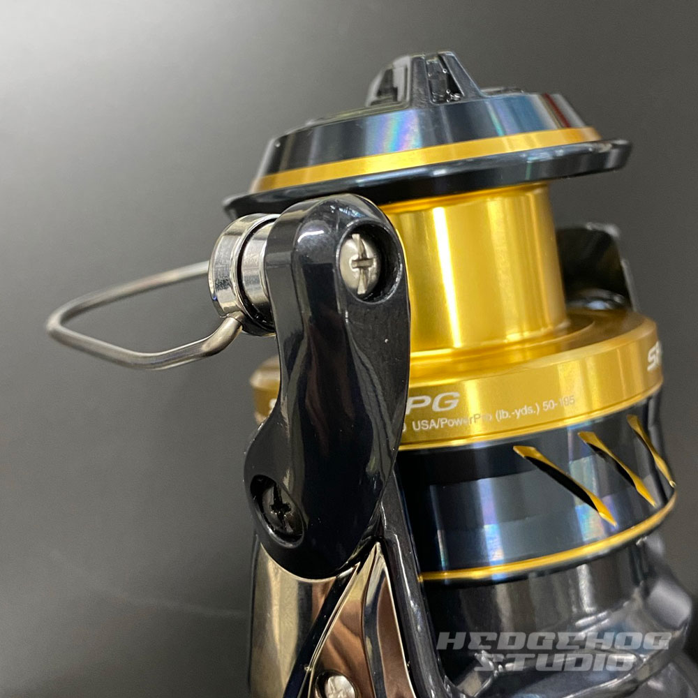 シマノ 21スフェロスSW 8000HG ラインローラーベアリング追加済 シマノ 21スフェロスSW 8000HG ラインローラーベアリング追加済