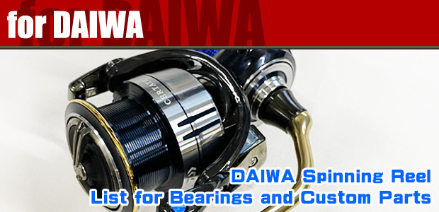 SLP WORKS/DAIWA Genuine Parts] Parts for Spinning Reels
