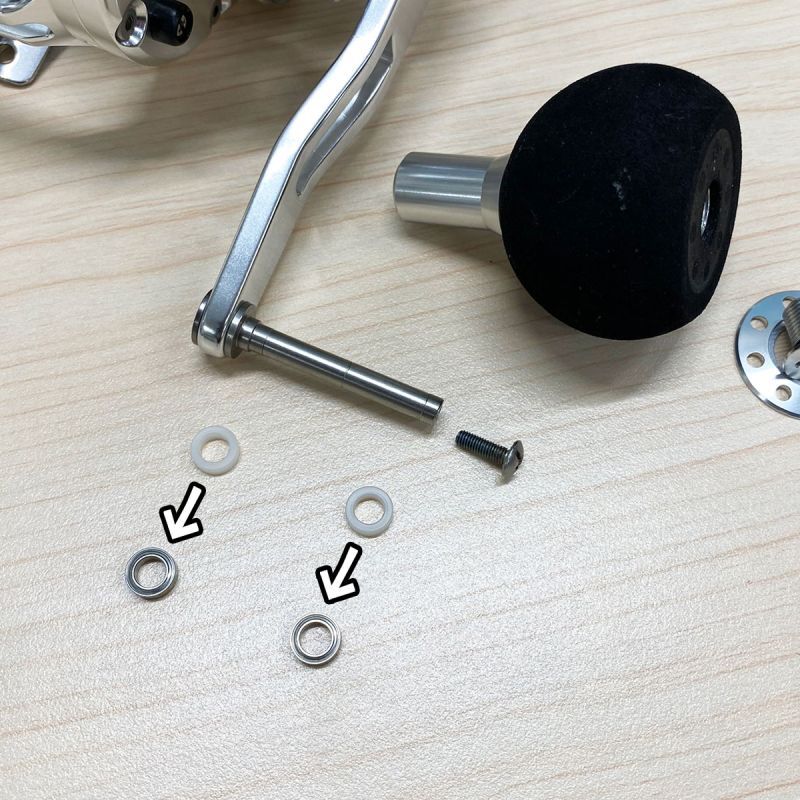 Handle Knob Bearing Kit for DAIWA SW Reel (+2BB)