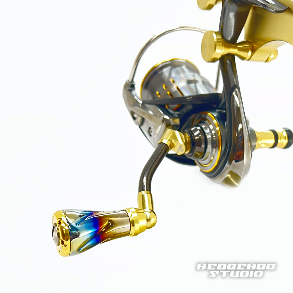 DAIWA genuine/SLP WORKS] SLPW Carbon Light Handle / Gold