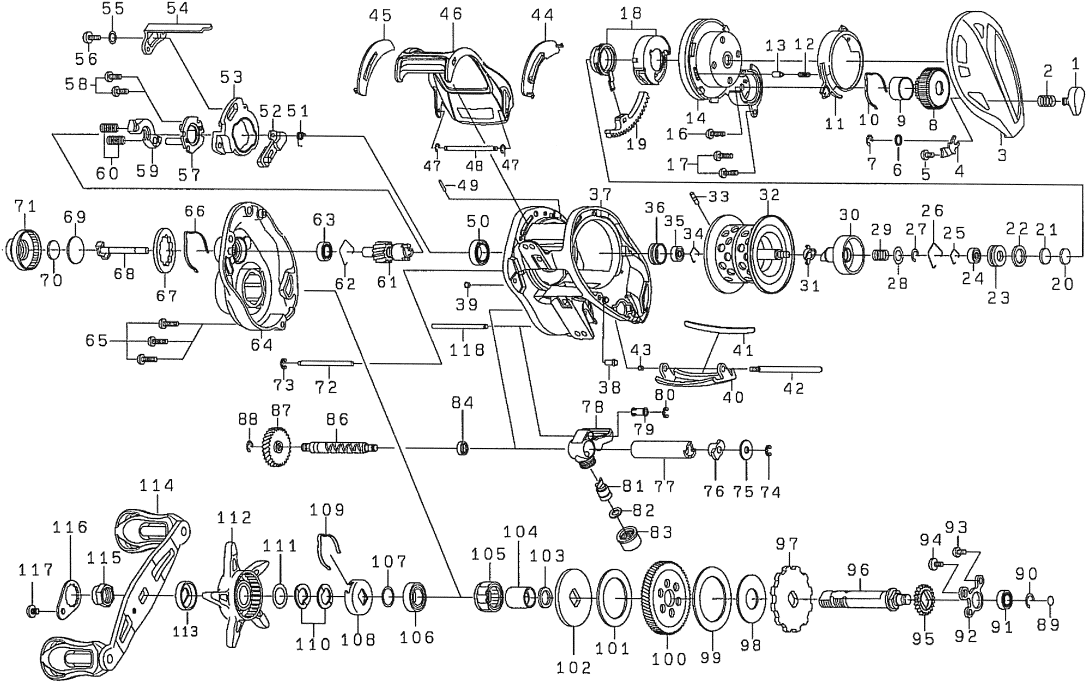 ダイワ純正お取り寄せパーツ：納期1ヶ月】T3 AIR 8.6L-TW 製品コード