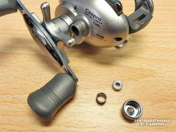 リョービ RYOBI キャスプロメタルライト T300LR左巻き右巻き２個セット リール