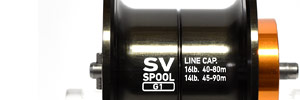 16 ZILLION SV TW Spare Spool