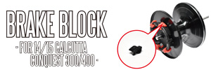 Brake Block 14-15 CULCUTTA CONQUEST 300/400