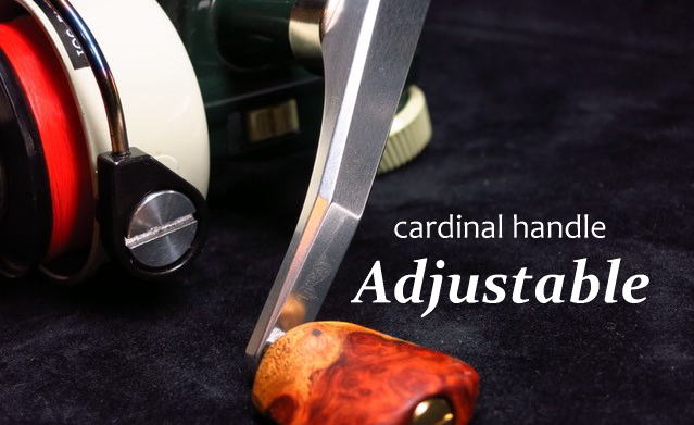 IOS Factory] Cardinal Handle Adjustable - Custom Handle for Cardinal  Spinning Reels - HEDGEHOG STUDIO