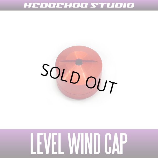 画像1: 【アブ用】レベルワインドキャップ REV(LTX・エリート等対応) レッド (1)