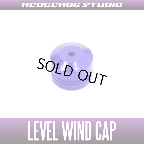 画像1: 【アブ用】レベルワインドキャップ REV(LTX・エリート等対応) ディープパープル (1)