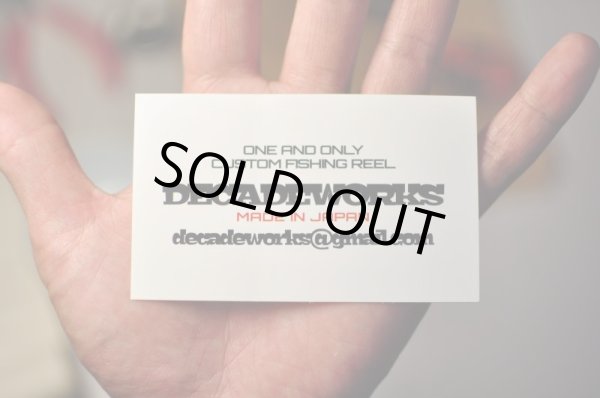 画像5: 【DECADEWORKS/ディケイドワークス】 T3 1016HL カスタムペイントリール (蛍光オレンジ×クラックブラック) (5)