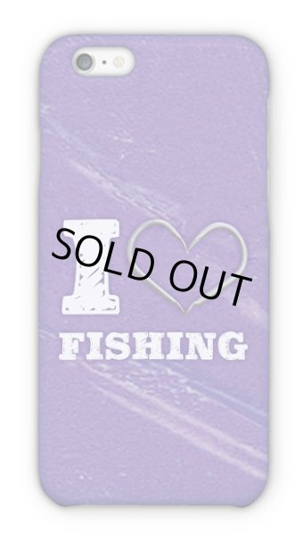 画像1: [アングラーズケース] I love Fishing　Purple (商品コード： 2015090808) (1)