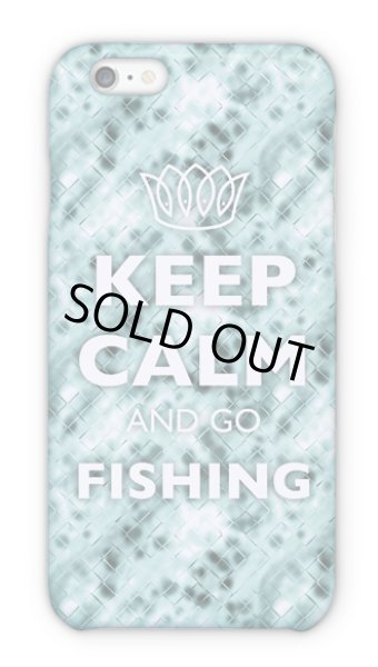画像1: [アングラーズケース] KEEP CALM AND GO FISHING　クリスタル (商品コード：2015051802) (1)