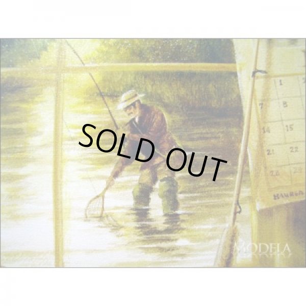 画像3: 釣りグッズ・インテリア【アメリカンブリキ看板】アメリカンフィッシャーマン 品番:BS020 (3)