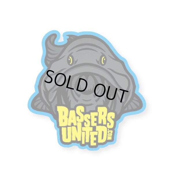 画像1: [BASSERS UNITED/バサーズユナイテッド] BUM DARK LOGO STICKER (code:BUM001) (1)