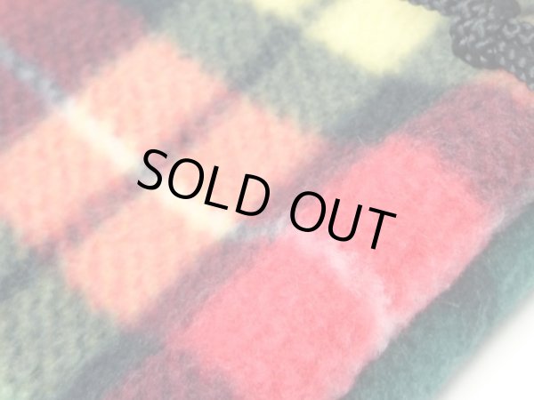 画像4: 【Couscous/クスクス】 ハンドメイドリールポーチ　緑赤タータン　(型番：rp1-tc_grre) (4)