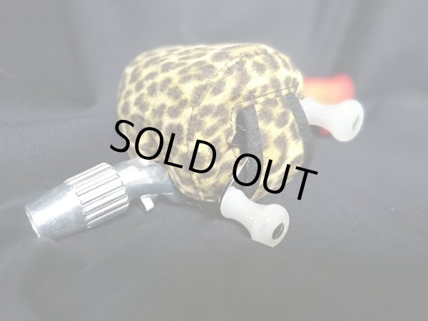 画像2: 【Couscous/クスクス】 ハンドメイドリールカバー レオパード (型番:leo) (2)