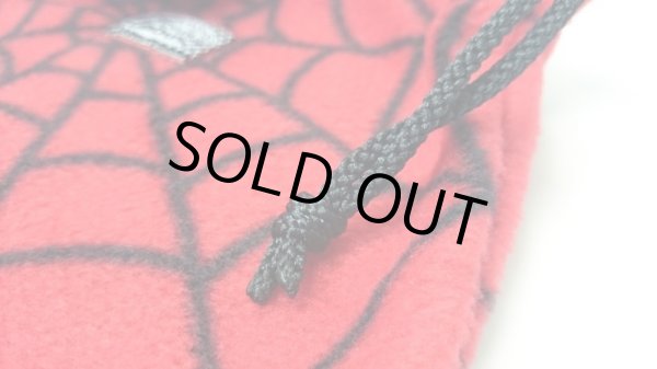 画像2: 【Couscous/クスクス】 ハンドメイドリールポーチ レッドスパイダー (型番:rp1-sp-re)※販売終了 (2)