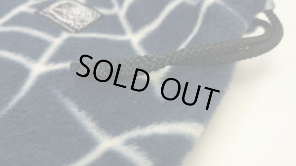 画像2: 【Couscous/クスクス】 ハンドメイドリールポーチ ネイビースパイダー (型番:rp1-sp-nv)※販売終了 (2)