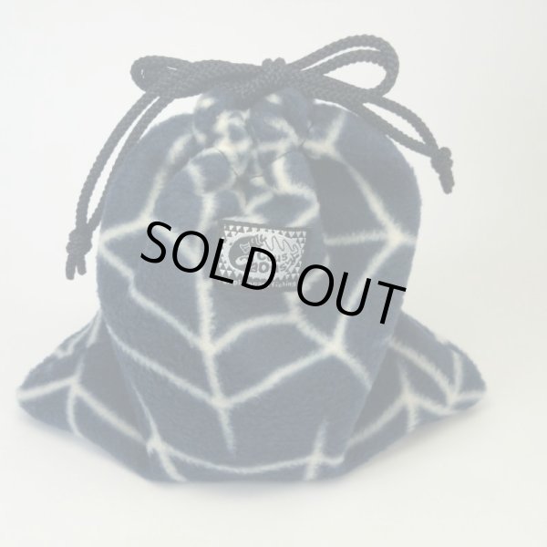 画像4: 【Couscous/クスクス】 ハンドメイドリールポーチ ネイビースパイダー (型番:rp1-sp-nv)※販売終了 (4)