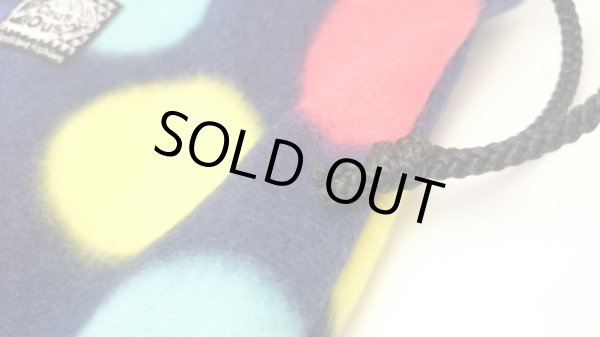 画像2: 【Couscous/クスクス】 ハンドメイドリールポーチ キャンディドット (型番:rp1-candy)※販売終了 (2)