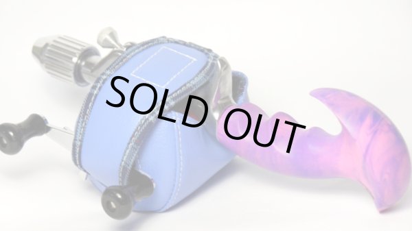 画像4: 【Couscous/クスクス】 ハンドメイドリールカバー ブルーブルー・リールカバー (型番:rc-bl1-tc_bl) (4)