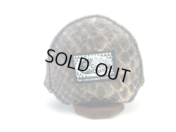 画像3: 【Couscous/クスクス】 ハンドメイドリールカバー パイソンブラウン (型番:P_br) (3)