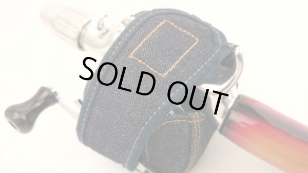 画像4: 【Couscous/クスクス】 ハンドメイドリールカバー デニム×河童　(型番：de-j_kappa) (4)