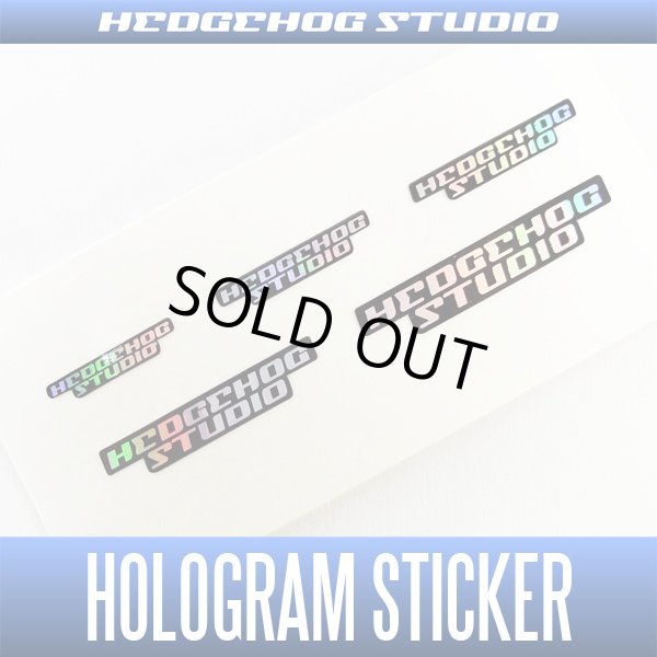 画像1: 【HEDGEHOG STUDIO】ホログラムステッカー 5サイズセット (1)