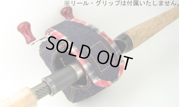 画像4: 【Couscous/クスクス】 デニム×青赤タータン (型番:	de-tc_blure) (4)