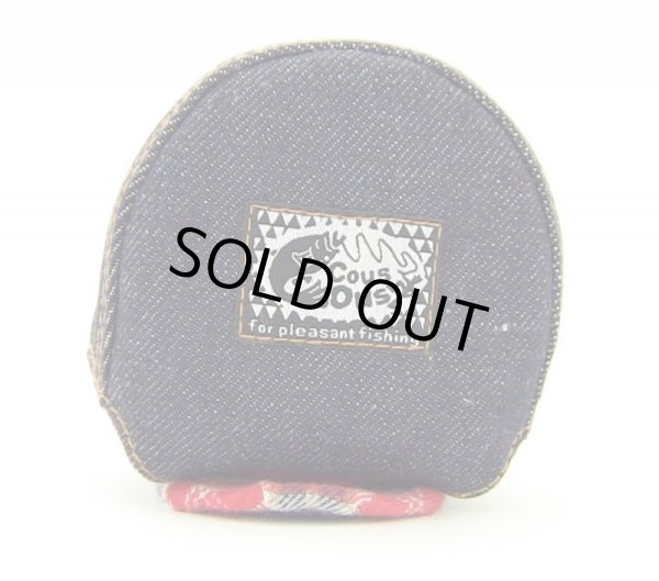 画像3: 【Couscous/クスクス】 デニム×青赤タータン (型番:	de-tc_blure) (3)