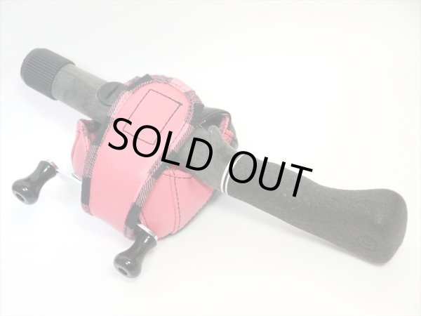 画像4: 【Couscous/クスクス】 ハンドメイドリールカバー ピンクデビル (型番:saw_bla_pi-c_bla_pi) (4)