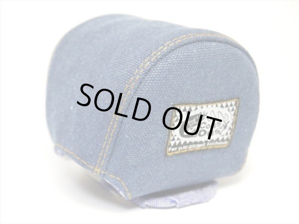 画像3: 【Couscous/クスクス】 ハンドメイドリールカバー ヴィンテージ帆布・ブルー (型番:hanpu-blue) (3)