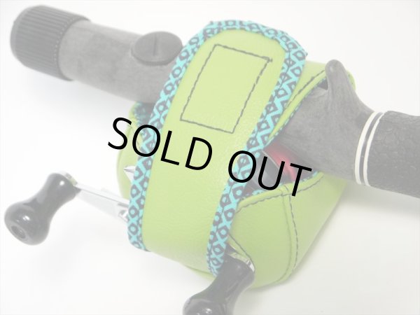 画像4: 【Couscous/クスクス】 ハンドメイドリールカバー 若草-WAKAKUSA- (型番:rc-waka) (4)