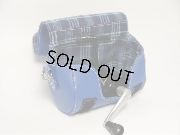 画像2: 【Couscous/クスクス】 ハンドメイドリールカバー スピニング SPブルーブルー(型番:src-bl1-tc_bl) (2)