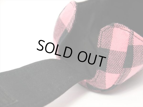 画像4: 【Couscous/クスクス】 ハンドメイドリールカバー ピンクチェック (型番:rc-ch-pi) (4)