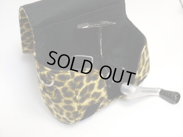 画像2: 【Couscous/クスクス】 ハンドメイドリールカバー スピニング SPレオパード(型番:src-leo) (2)