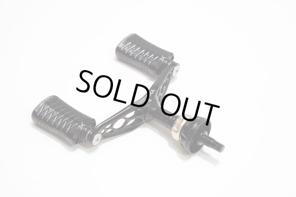 画像2: ★特価SALE★34 ZEROGRAダブルハンドル ver.II シマノ用 ブラック×ゴールド IG094 (2)