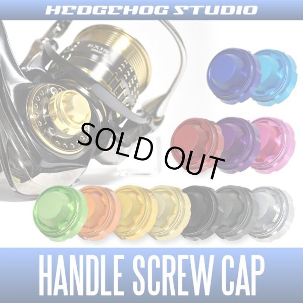 画像1: 【新製品】【HEDGEHOG STUDIO/ヘッジホッグスタジオ】ダイワ・シマノ スピングリール対応 ハンドルスクリューキャップ HSC-SD-A (1)