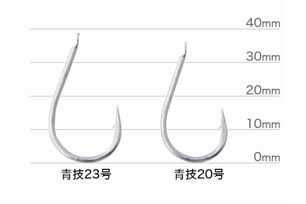 画像2: ★特価品10%OFF【スタジオオーシャンマーク】 ジギングフック 青技 (2)
