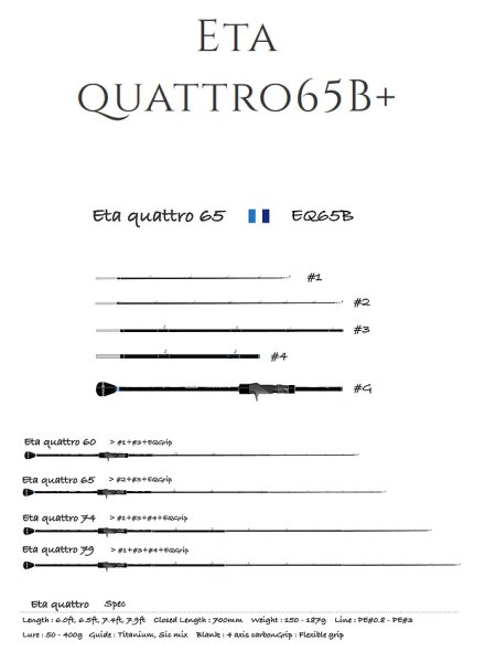 画像1: 【TRANSCENDENCE/トランスセンデンス】 Eta quattro 65B+  / イータクワトロ (1)