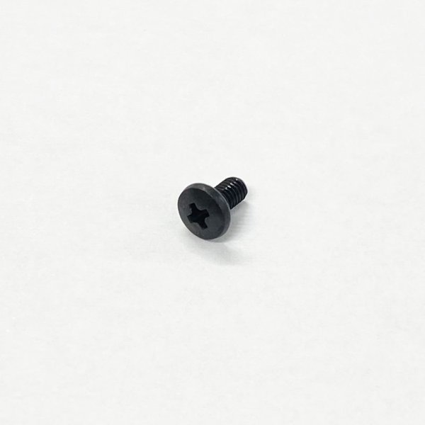 画像1: ステンレス製 バインド小ネジ ブラック M2.6×5mm（シマノ, ダイワ, ハンドルノブ, ビス） (1)