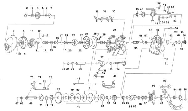 画像1: 【ダイワ純正お取り寄せパーツ：納期1ヶ月】アルファス AIR 5.8R　製品コード：00614109 (1)