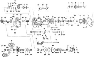 ダイワ】14SS AIR 純正パーツリスト - リールチューニング・ベアリング