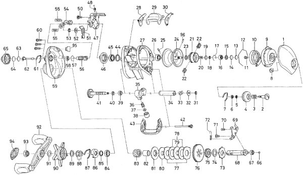 画像1: 【ダイワ純正お取り寄せパーツ：納期1ヶ月】TD-Z 103ML タイプRプラス　製品コード：00613986 (1)